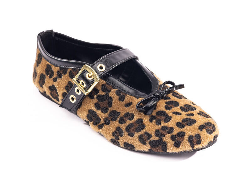 Sapatilha estampa animal print